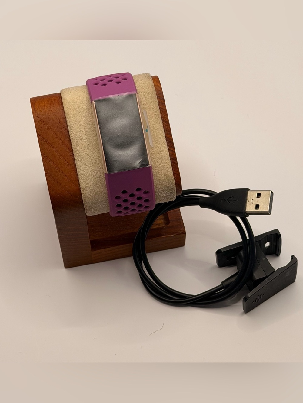 Fitbit Charge 3, Gold/purple, Factory Sealed, Charger Included, Rare Color